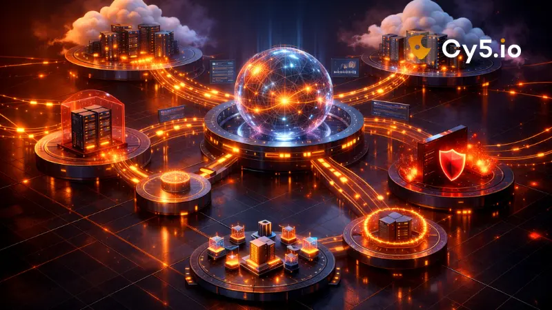 event-driven cloud security architecture, a core concept and technology used by Cy5, a leading cspm tool and siem tool provider